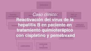 Caso clínico: Reactivación del virus de la hepatitis B en paciente en tratamiento quimioterápico con cisplatino y pemetrexed